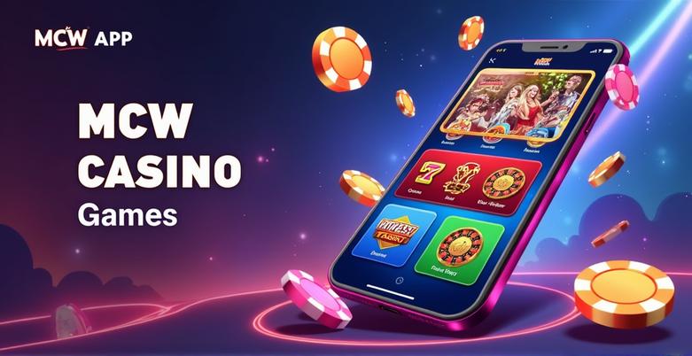 MCW Casino App for mobile gaming
