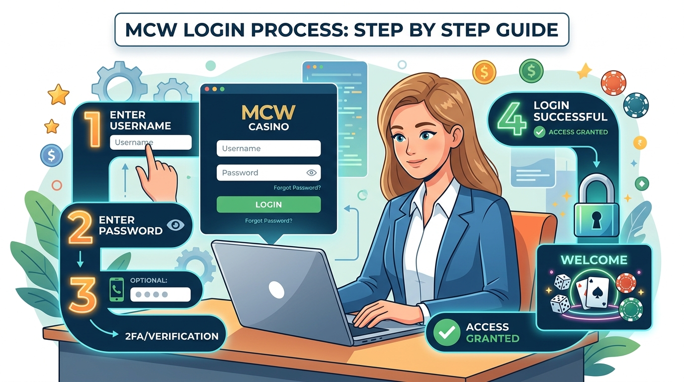 casino mcw login ভূমিকা: MCW ক্যাসিনোতে আপনার গেমিং যাত্রা শুরু করুন