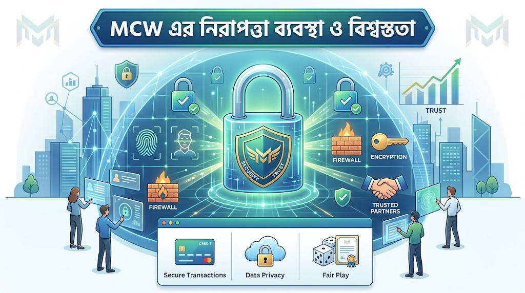 MCW এর নিরাপত্তা ব্যবস্থা ও বিশ্বস্ততা
