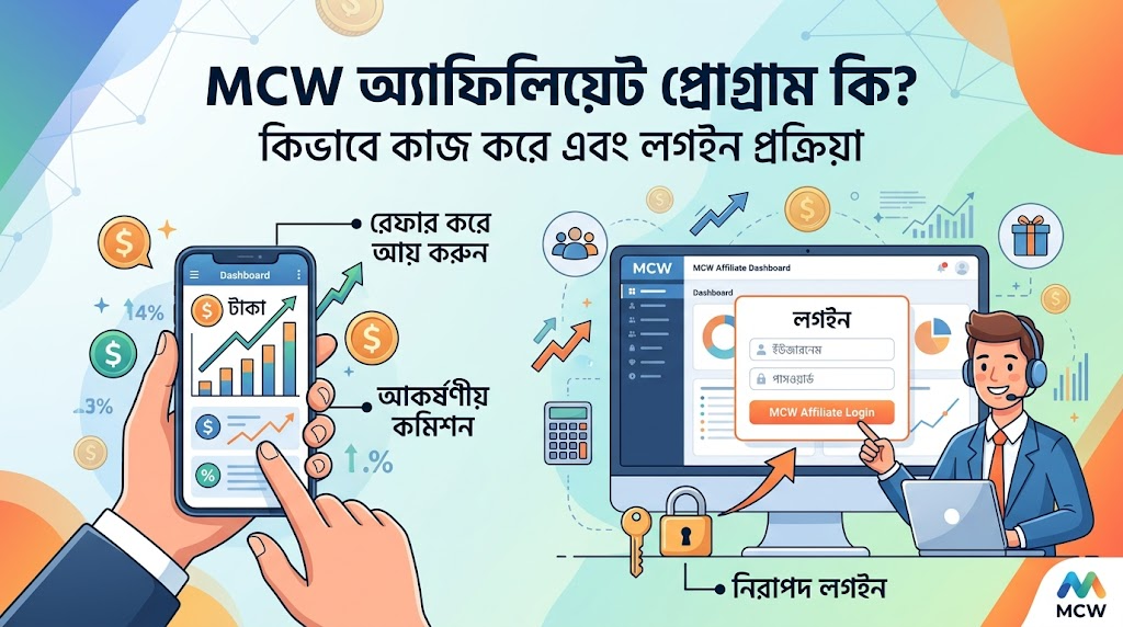 MCW অ্যাফিলিয়েট হিসাবে কিভাবে নিবন্ধন করবেন?