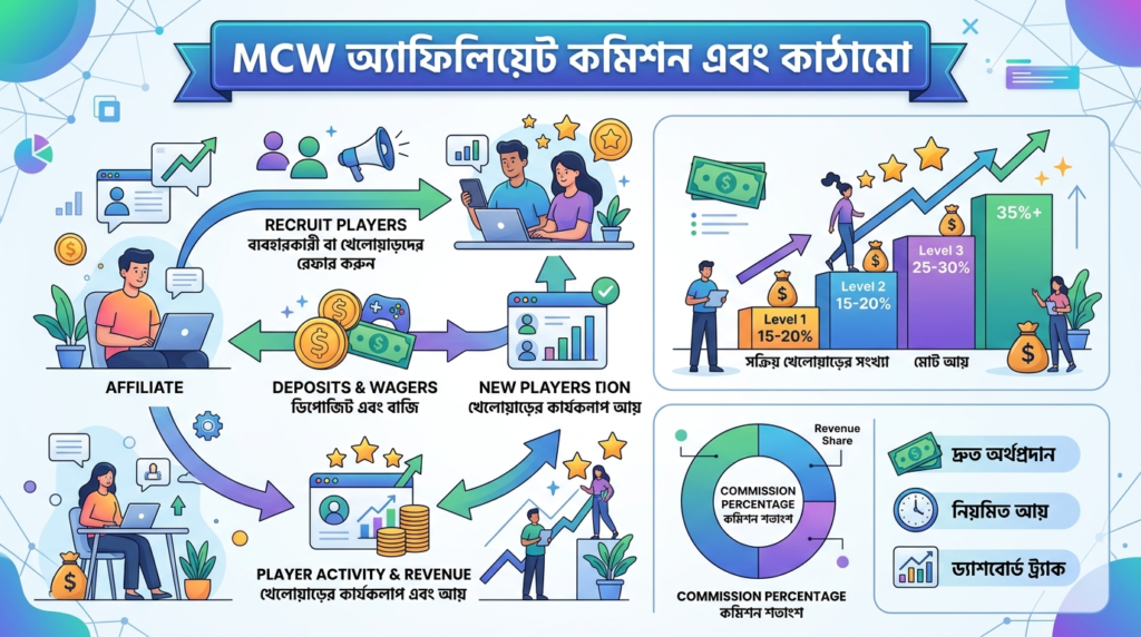 MCW অ্যাফিলিয়েটেড: লাভজনক অ্যাফিলিয়েট প্রোগ্রাম বাংলাদেশ