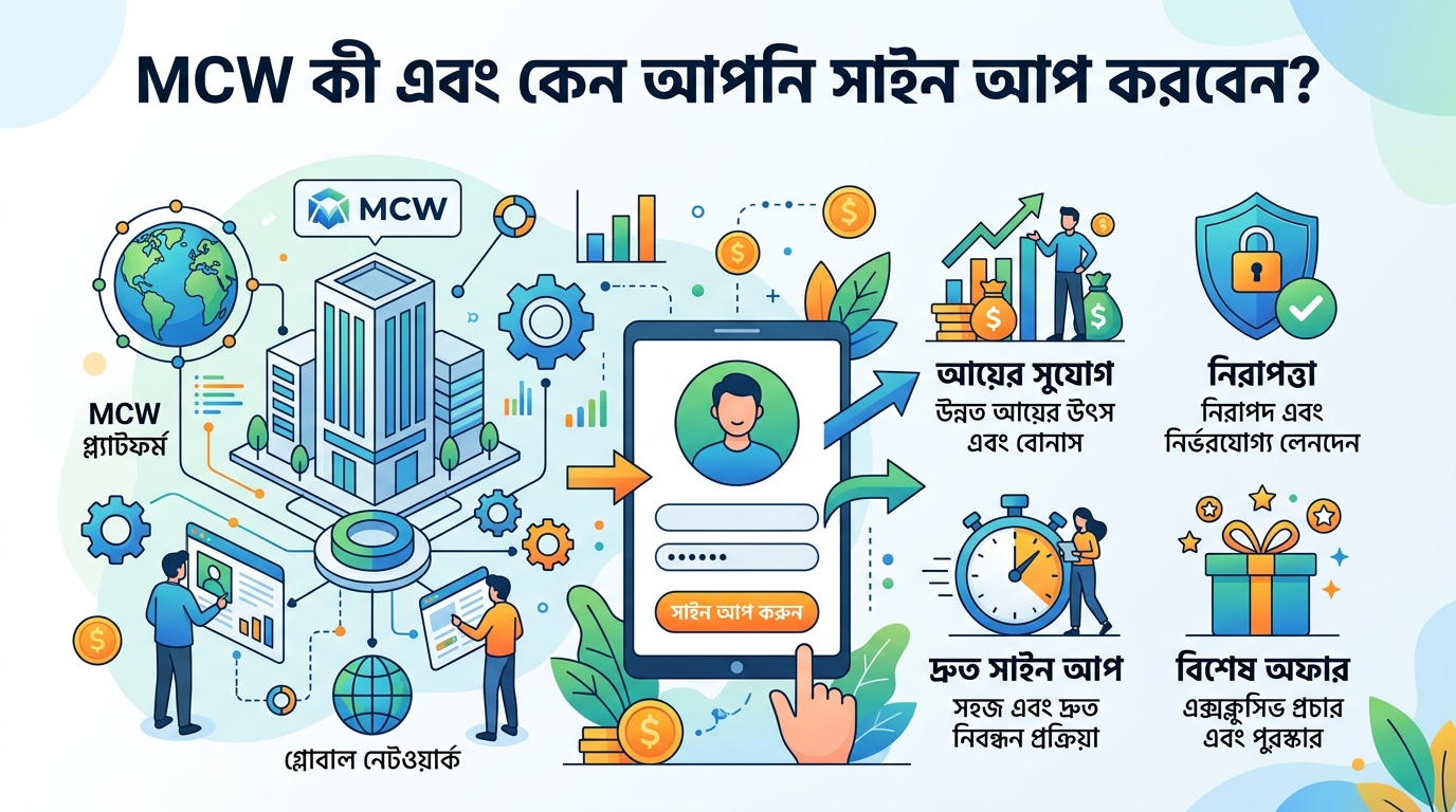ধাপে ধাপে MCW সাইন আপ প্রক্রিয়া